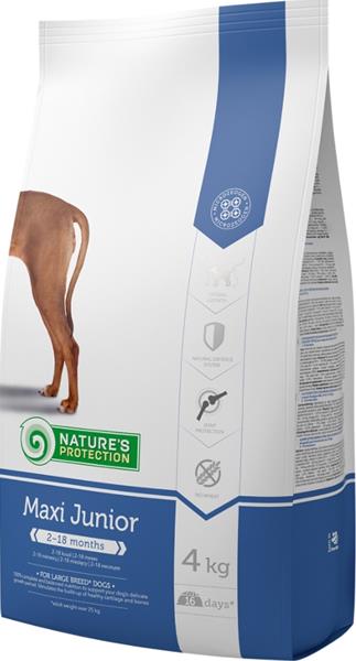 Nature's Protection Dog Dry Junior Maxi 4 kg
