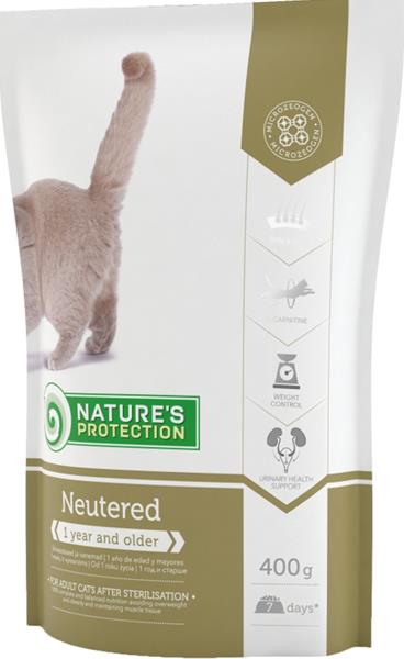 Nature's Protection Cat Dry Neutered/Sterilised 400 g