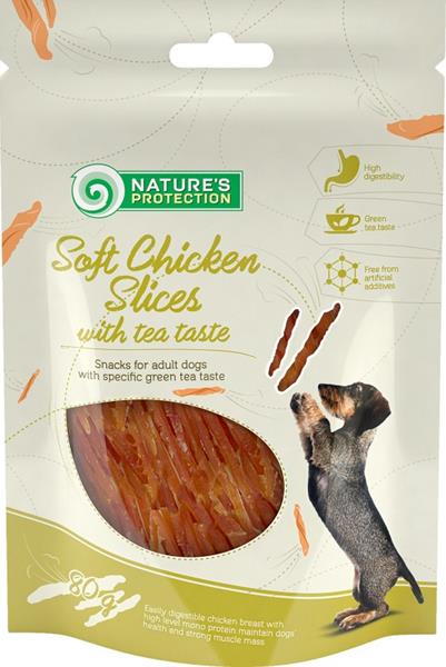 Nature's Protection Dog Snack kuřecí proužky 80 g