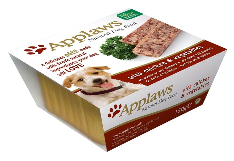 Applaws Dog van. s kuřecím a zeleninou 150 g