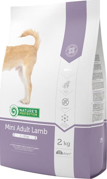Nature's Protection Dog Dry Adult Mini Lamb 2 kg