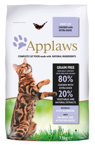 Applaws Cat Dry Adult Duck 7,5 kg