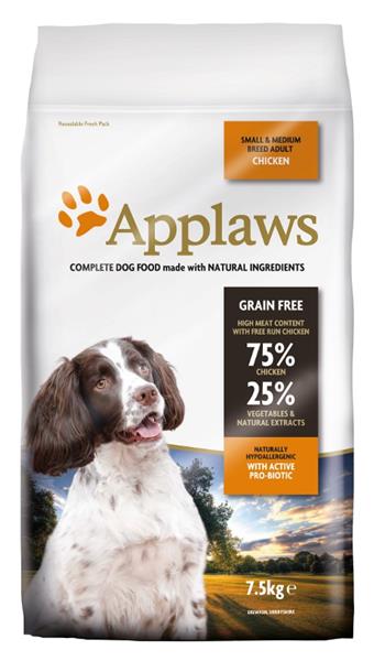 Applaws Dog Dry Adult S&amp;M Breed Chicken 7,5 kg