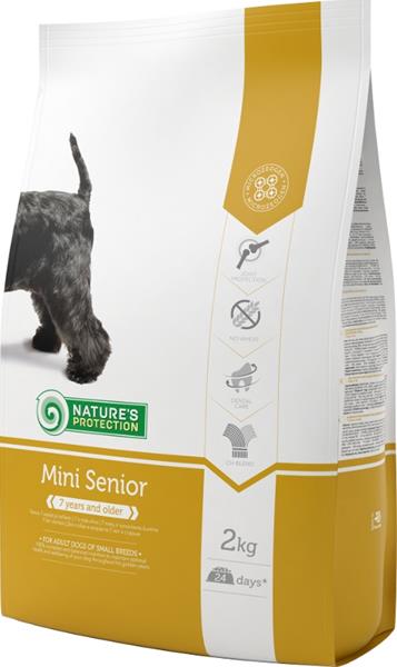 Nature's Protection Dog Dry Senior Mini 2 kg
