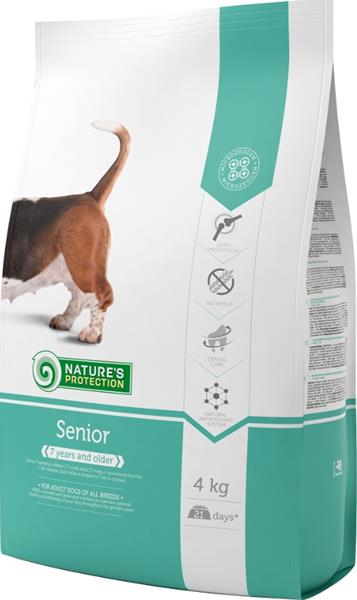Nature's Protection Dog Dry Senior 4 kg