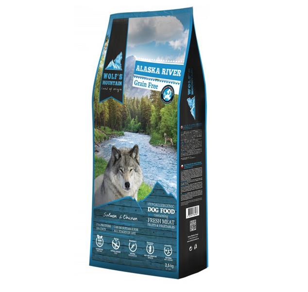 Wolf's Mountain Dog Alaska River Grain Free 2,5 kg