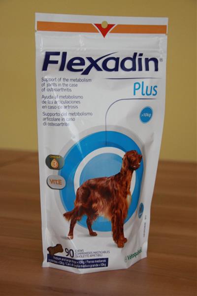 Flexadin Plus pro střední a velké psy žvýk.tbl 90 tbl