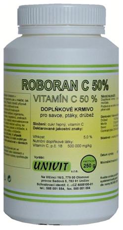 Vitamin C 50 Roboran plv 250 gm