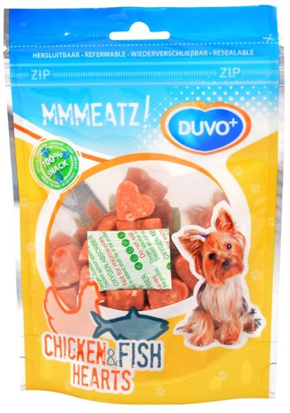 Duvo+ dog Mmmeatz! chicken & fish 100g