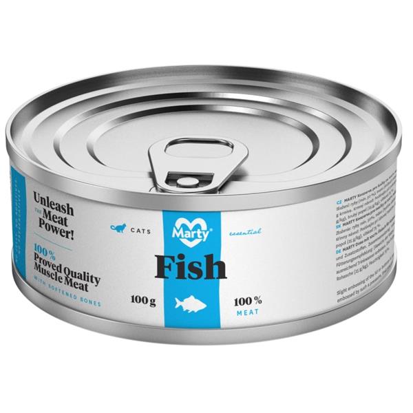 MARTY konz. pro kočky - Essential ryba 100 g