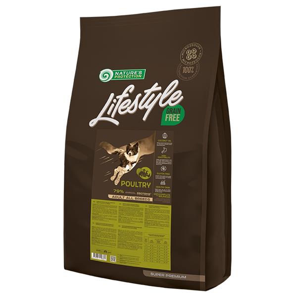 Nature's Protection Dog Dry LifeStyle GF Poultry 10 kg