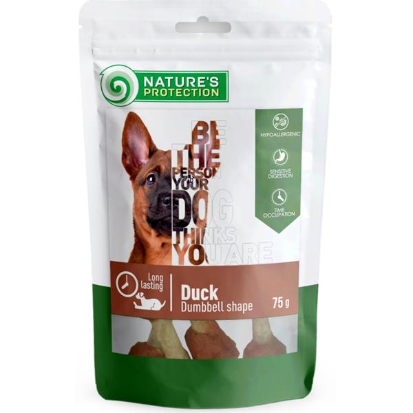 Nature's Protection dog snack kachní tyčinky 75 g